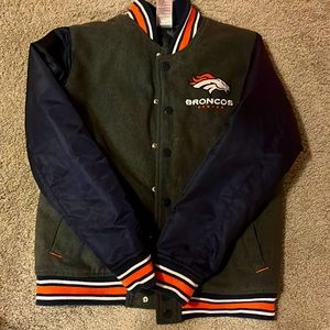 Denver broncos varsity team jacket